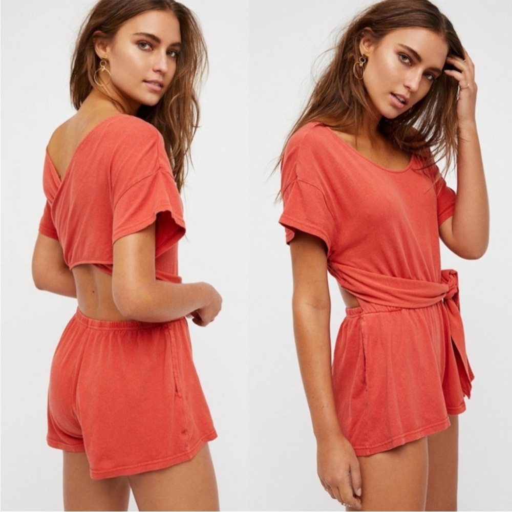 Free People Wrap Romper